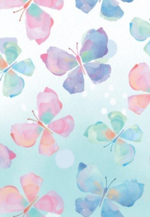 Gift Wrapping Paper Butterflies