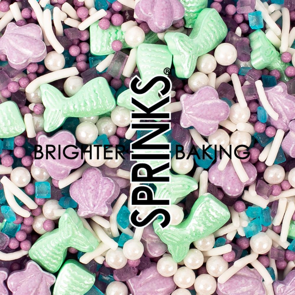 Edible Decorations Sprinkles Mermaid Tales 70g Cake/Cupcake Decorating