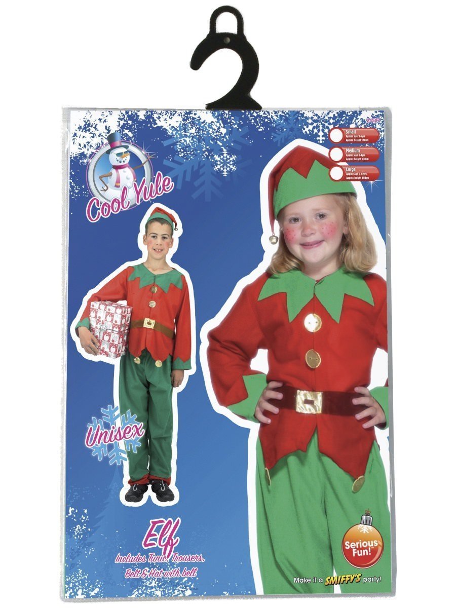 Costume Child Elf Christmas