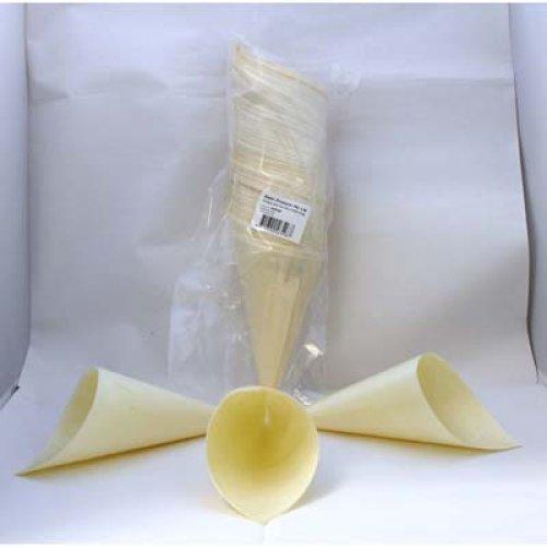 Catering Wooden Cones 185mm x 65mm Pk/50 Eco Friendly