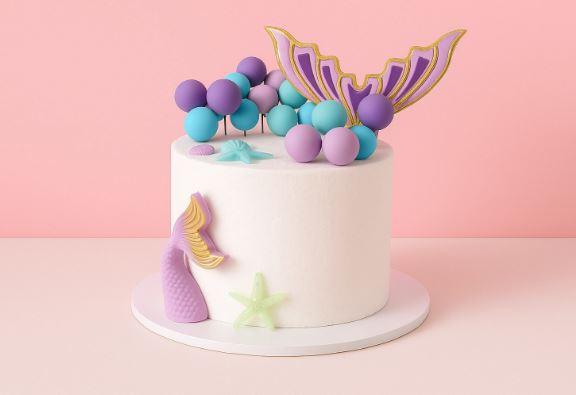 Cake Topper/Decorating Mermaid/Under The Sea/Ocean Set