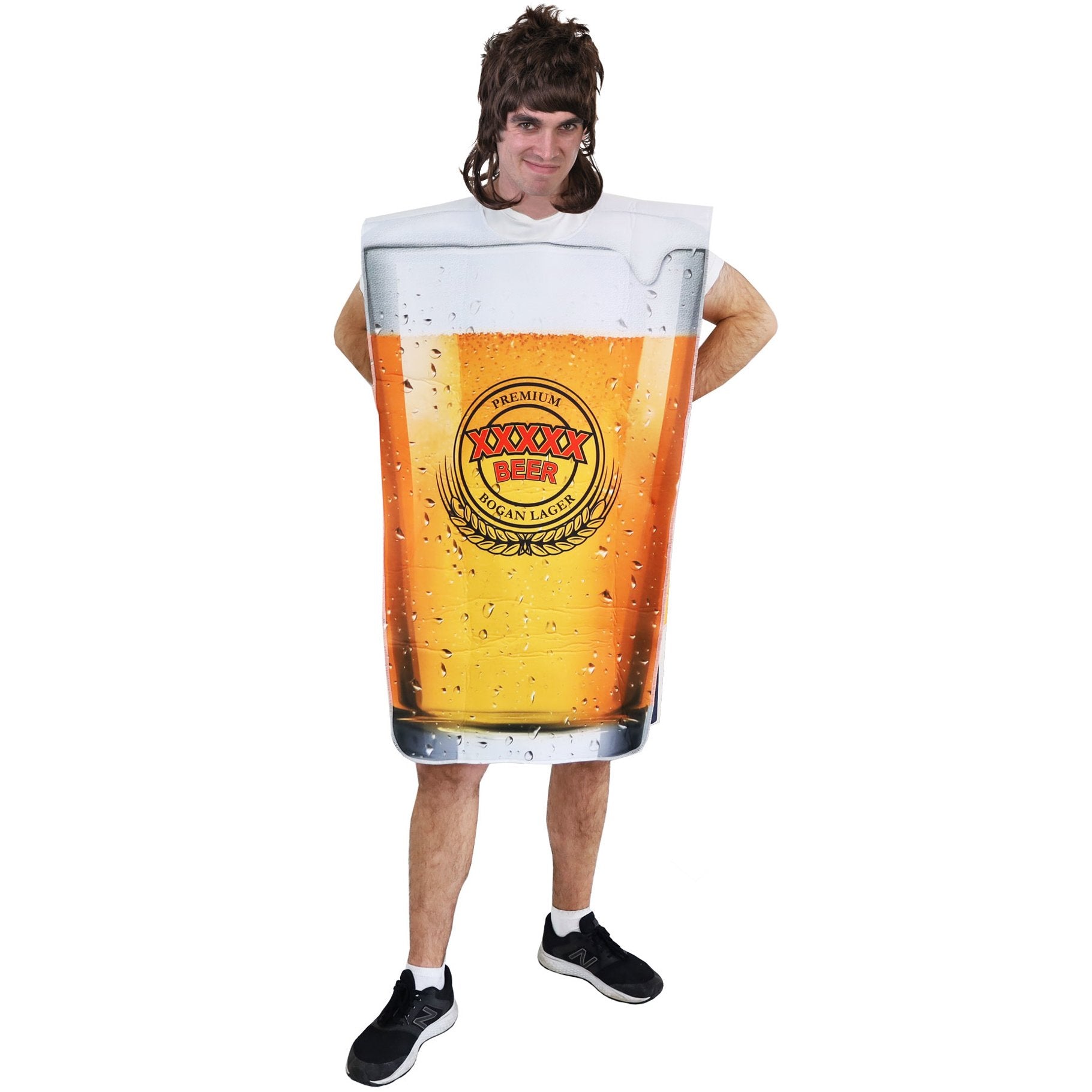 Costume Adult Bogan Lager Beer Can One Size Fits Most