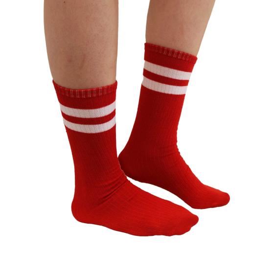 Red Team Spirit Socks Sports Supporters