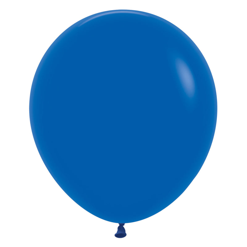 Balloons 46cm Fashion Royal Blue Sempertex Pk 25