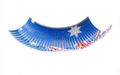 Eyelashes Tinsel Australian/Aussie Flag Design