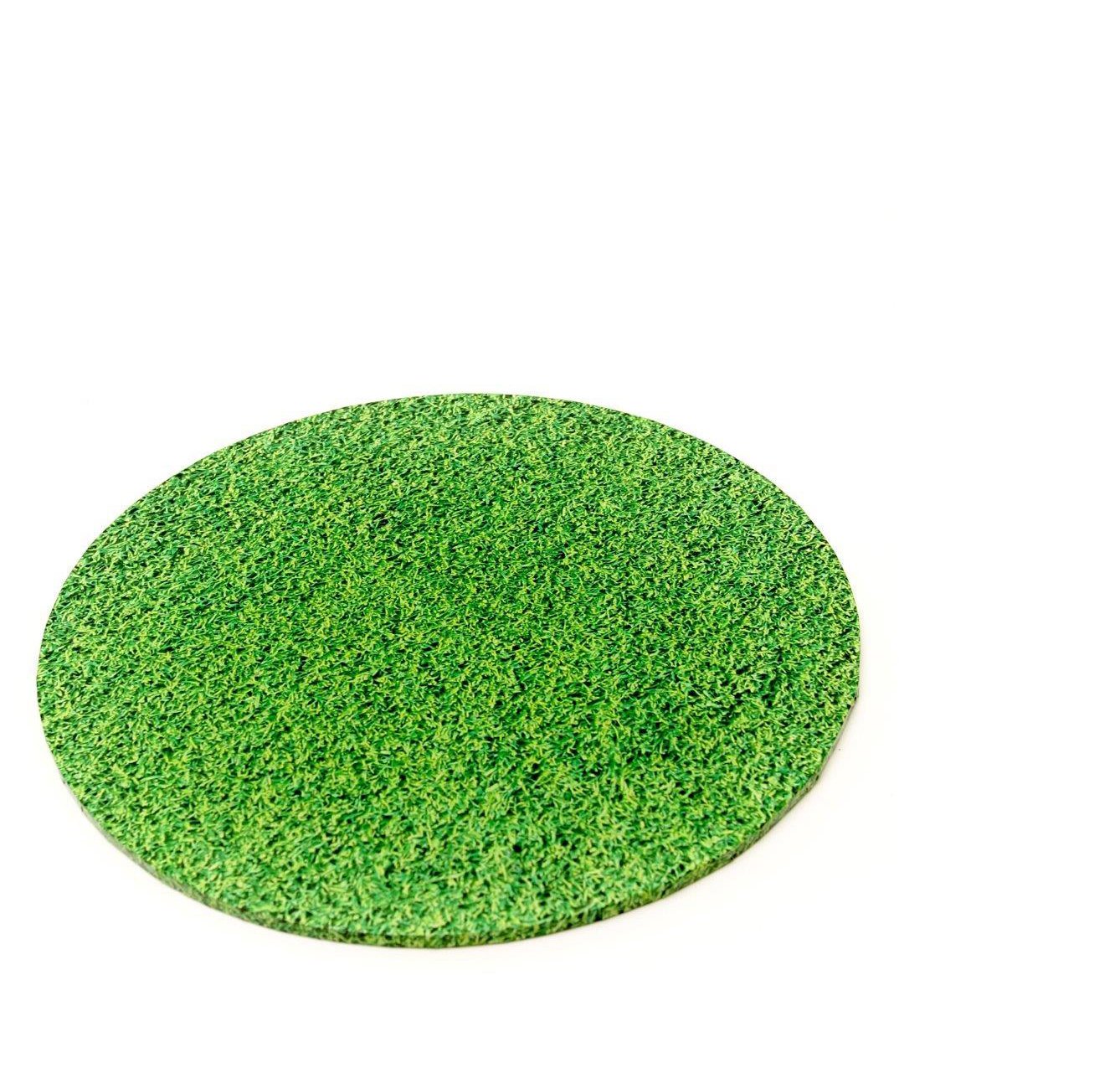 Cake Board MDF Round Grass Look 10 Inch