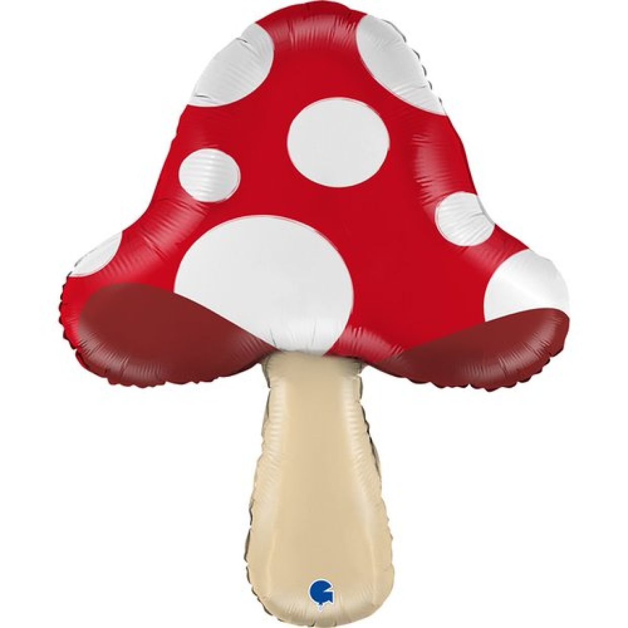 Balloon Foil Shape Red Mushroom 66x75cm