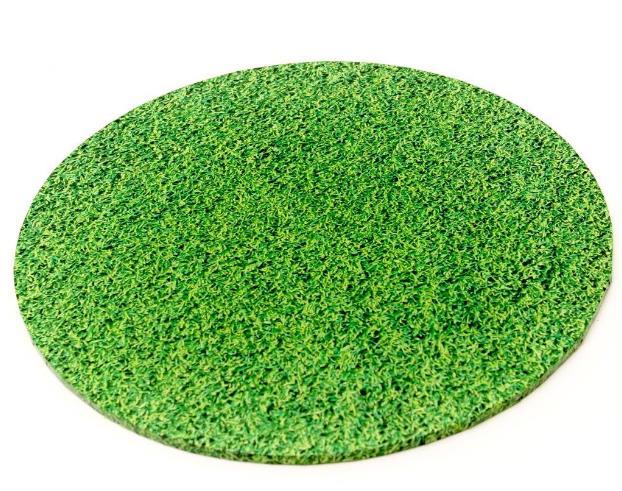 Cake Board MDF Round Grass Look 12 Inch