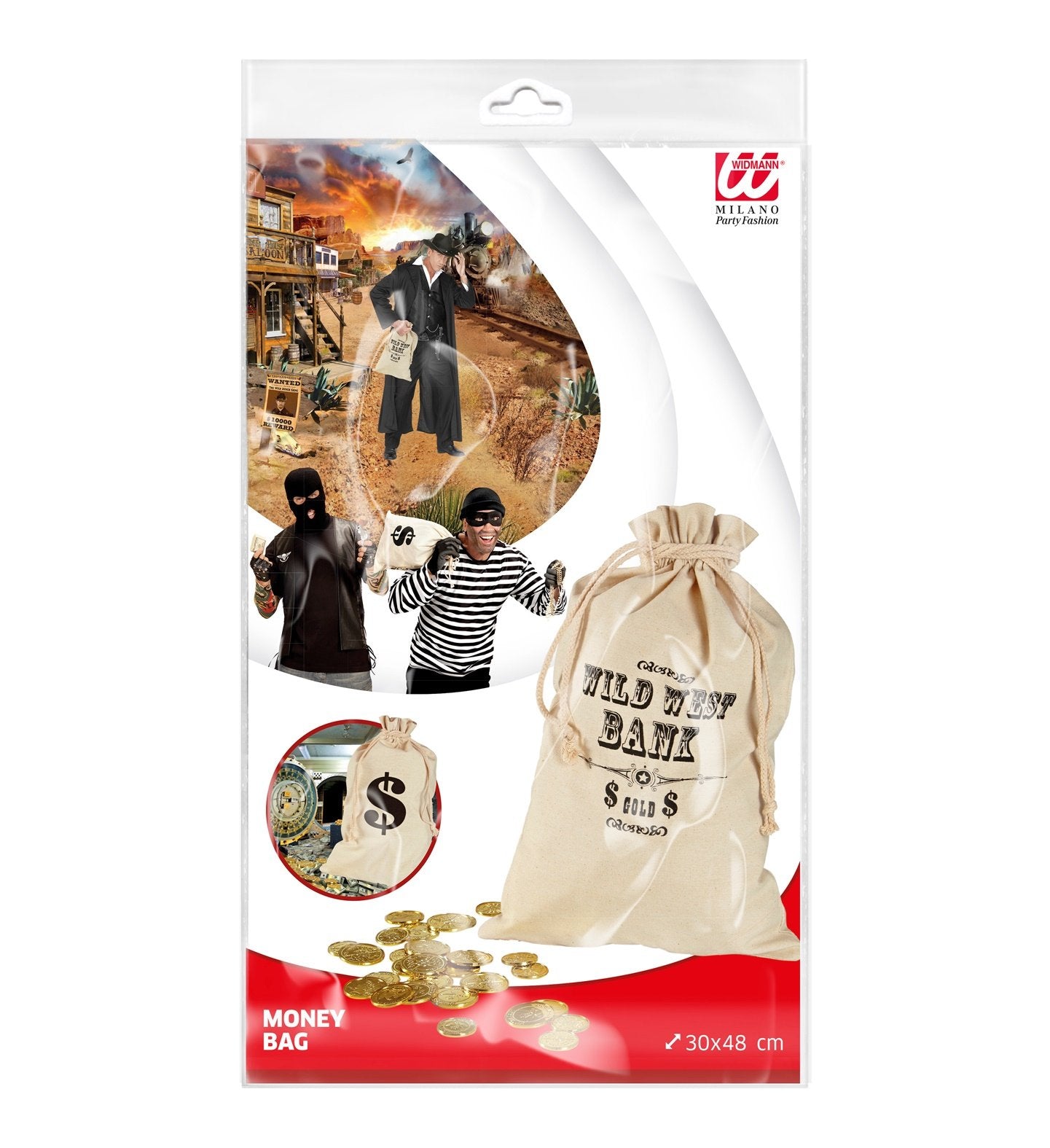 Costume Accessory Gangster/Burgular/Bank Robber Money Bag Cotton 30x48cm