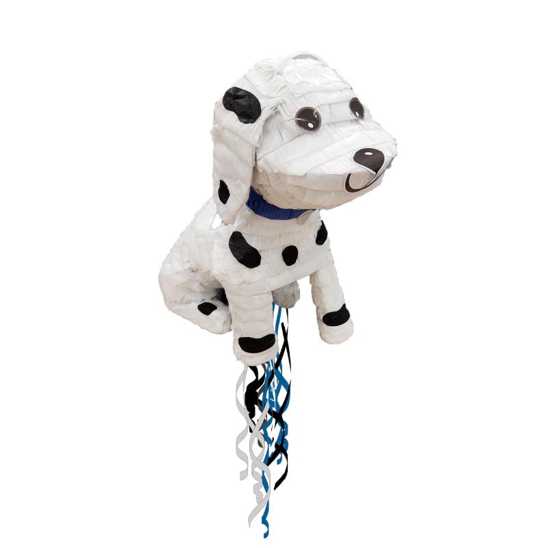 Pinata Dalmatian Dog Animal 3D Pull String Style