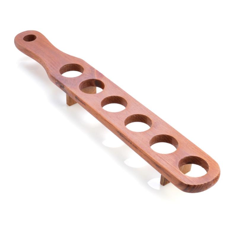 Drinking Game Paddle Shot Glasses Serving Set With 6 Shot Glasses