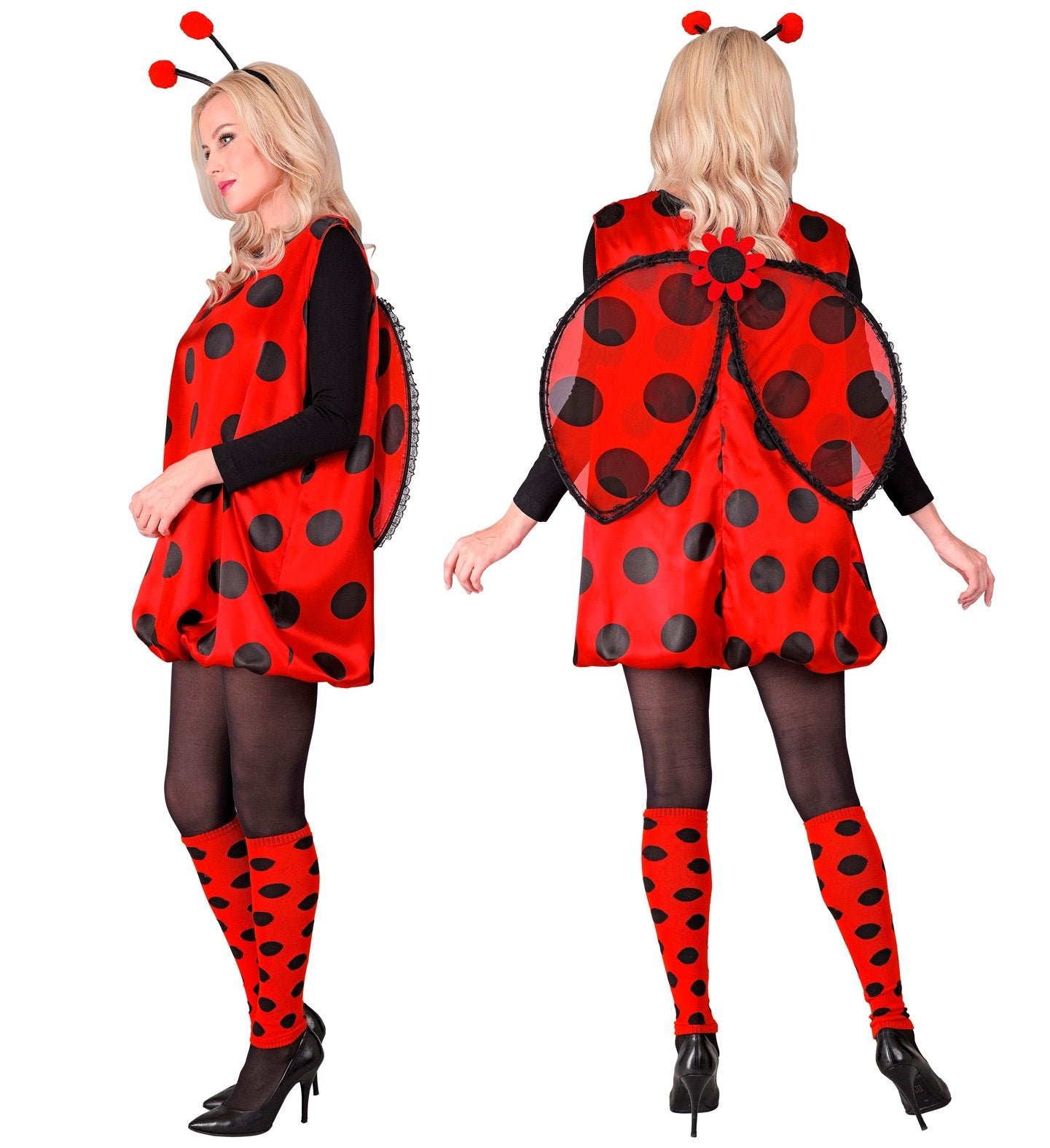 Costume Adult Animal Insect Ladybug/Bird Red & Black