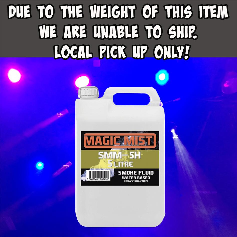 Heavy Fog Liquid Magic Mist 5l