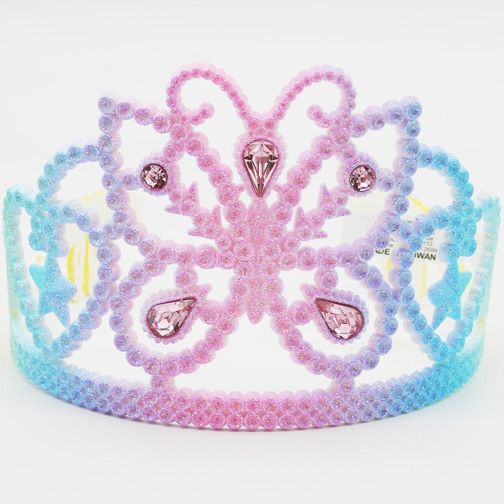 Tiara Rainbow Butterfly Pastel Colour