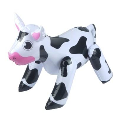 Decoration/Costume Prop Inflatable Blowup Farmyard Cow 53cm