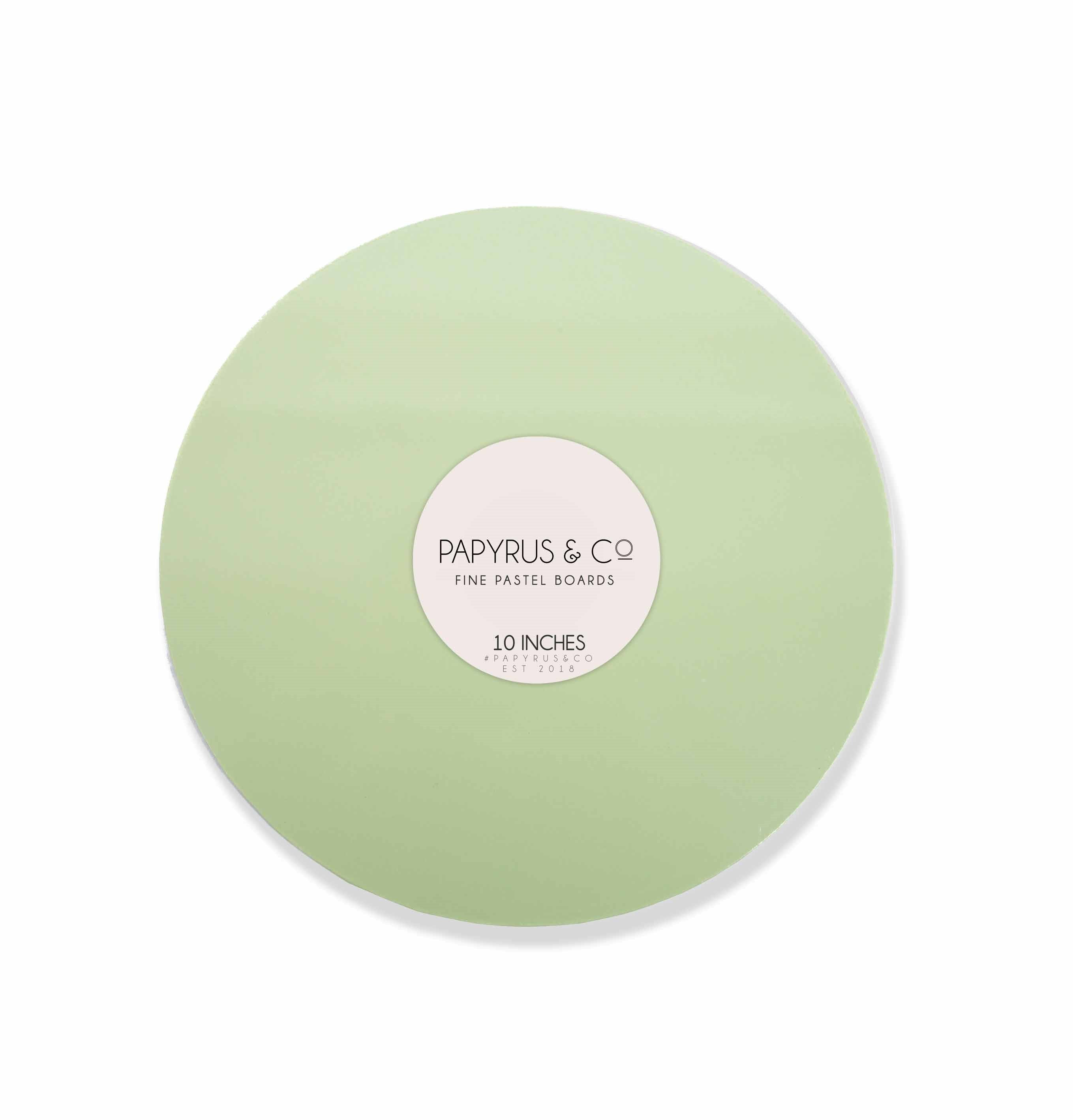Cake Board MDF Round Pastel Green 10 Inch