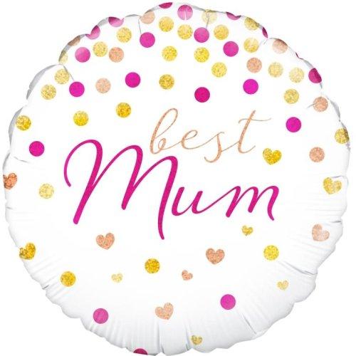 Balloon Foil 45cm Best Mum
