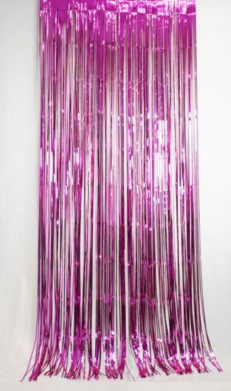 Curtain Hot Pink Mylar Extra Large 1m X 2.4m