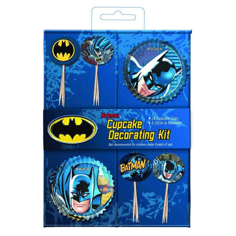 Batman Cupcake Decorating Kit