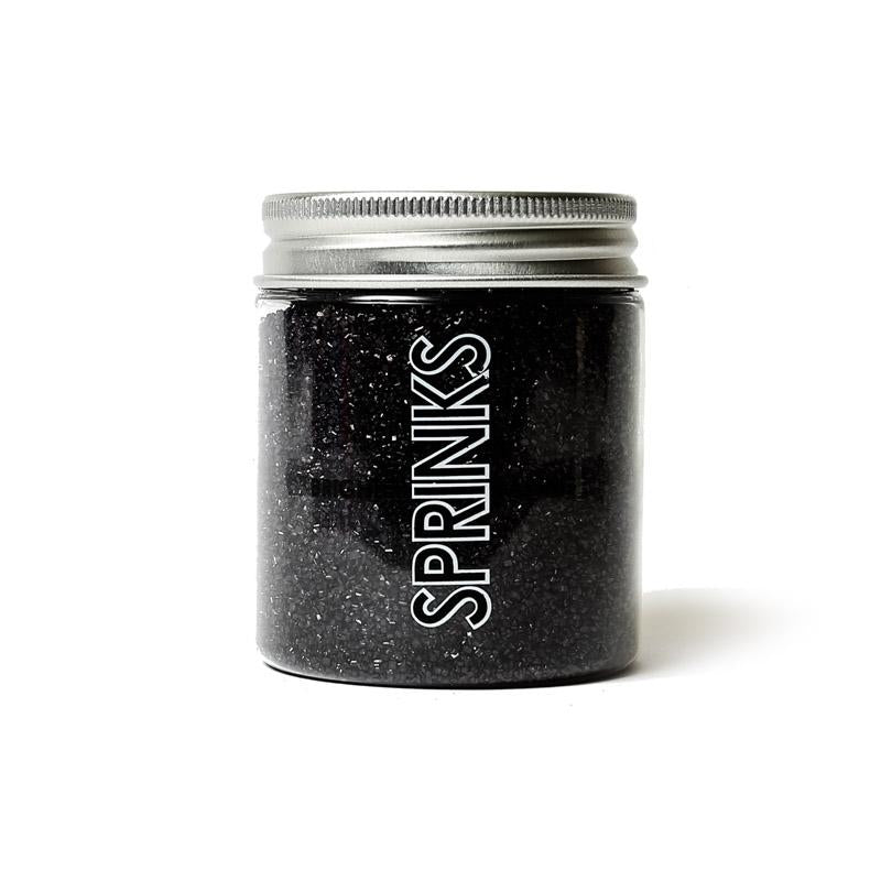 Black Sprinks Sanding Sugar 85g Cake/Cupcake Decorating