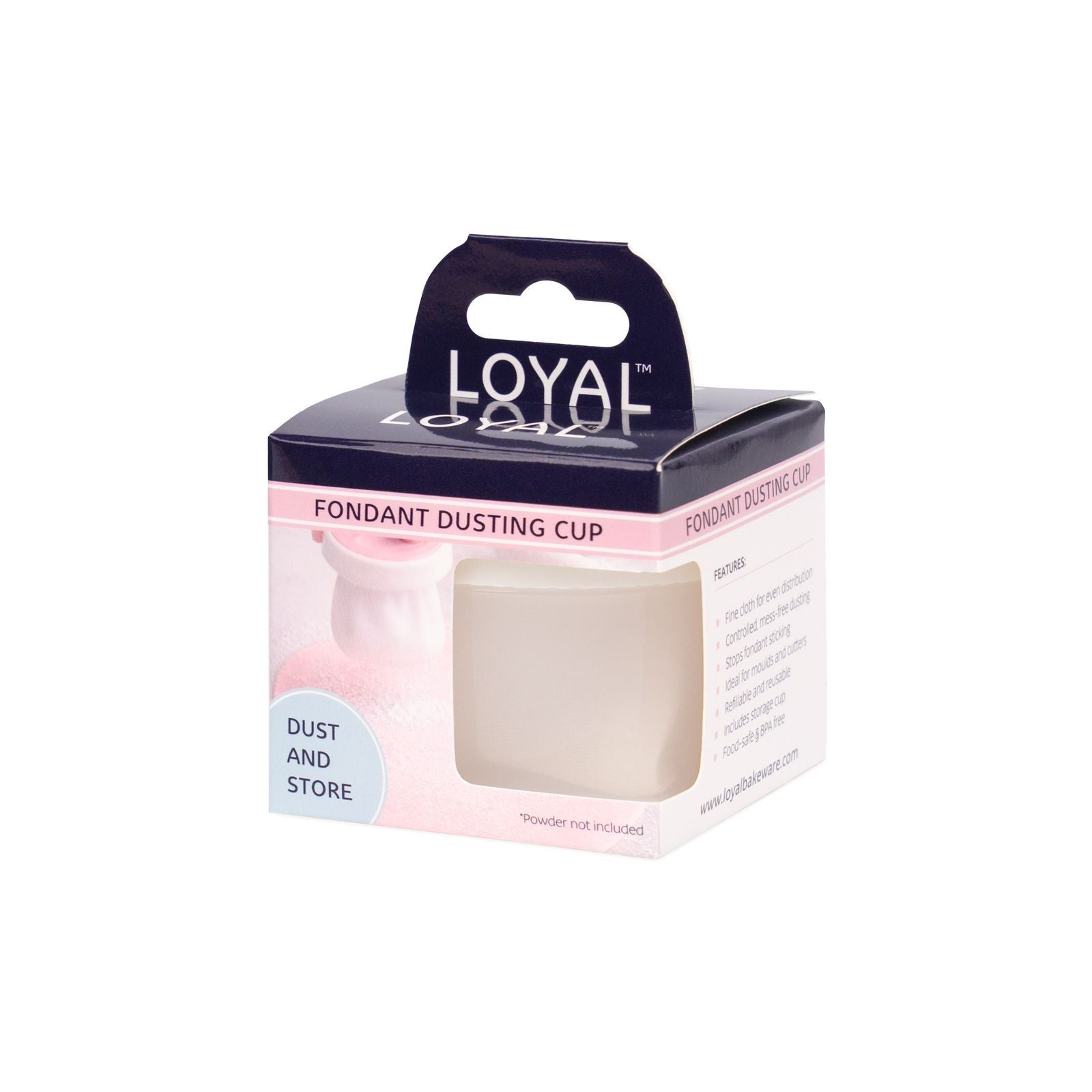 Fondant Dusting Cup - Loyal
