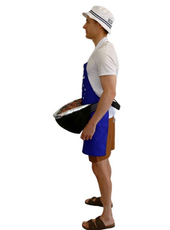 Costume Adult Aussie BBQ and Apron Novelty Funny One Size