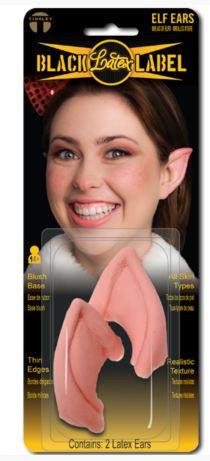 Prosthetics Tinsley Black Label Elf Ears Deluxe
