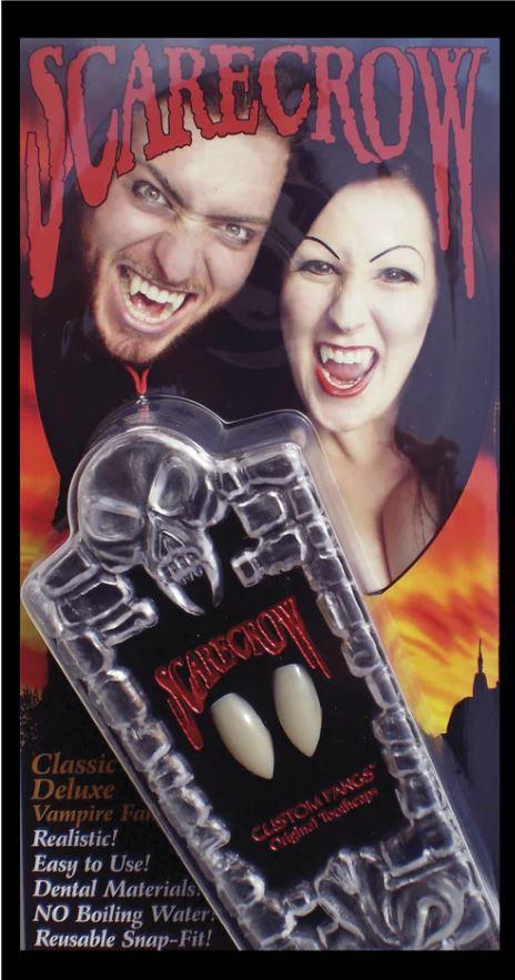 Teeth Scarecrow Fangs Classic Reusable & Custom Fit Deluxe