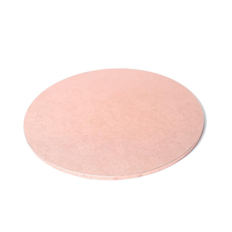 Cake Board MDF Round Rose Gold 5mm 12 Inch