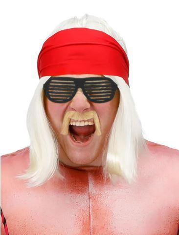 Costume Accessory Retro Pro Wrestling Star1980s/1990s Blonde Kit