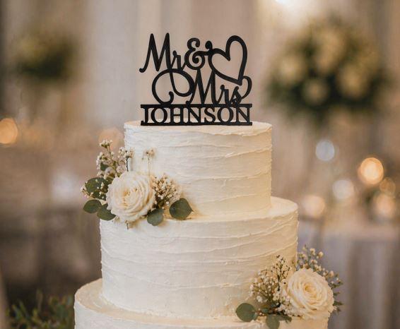 Customised 3D Print Cake Topper 15cm 1 colour