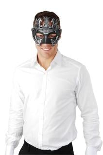 Mask Eye Cavalli Centurion Black & Silver Masquerade