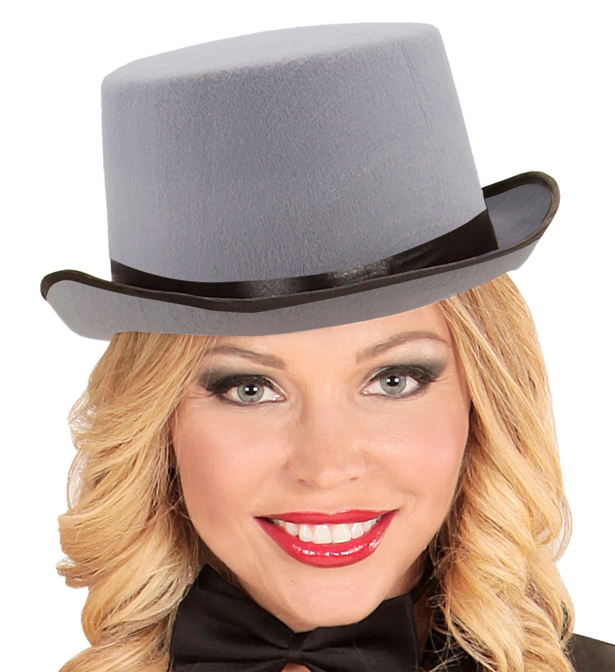 Top Hat Lincoln Felt Grey Deluxe 1920s English Gentleman