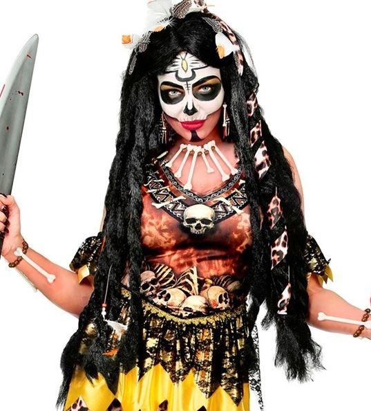 Costume Jewellery Bones Stone Age/Caveman Set (Necklace/Bracelet/Earrings)