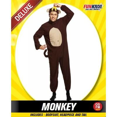 Costume Animal Adult Monkey Brown