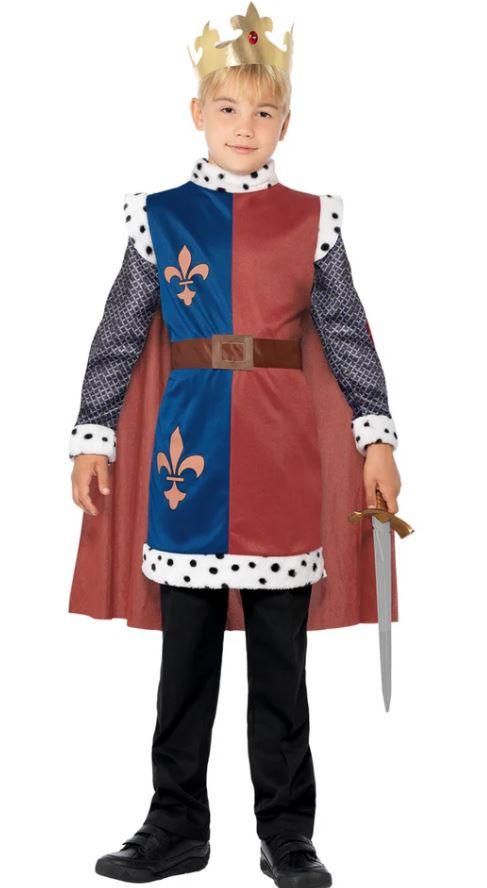 Costume Child King Arthur Medieval