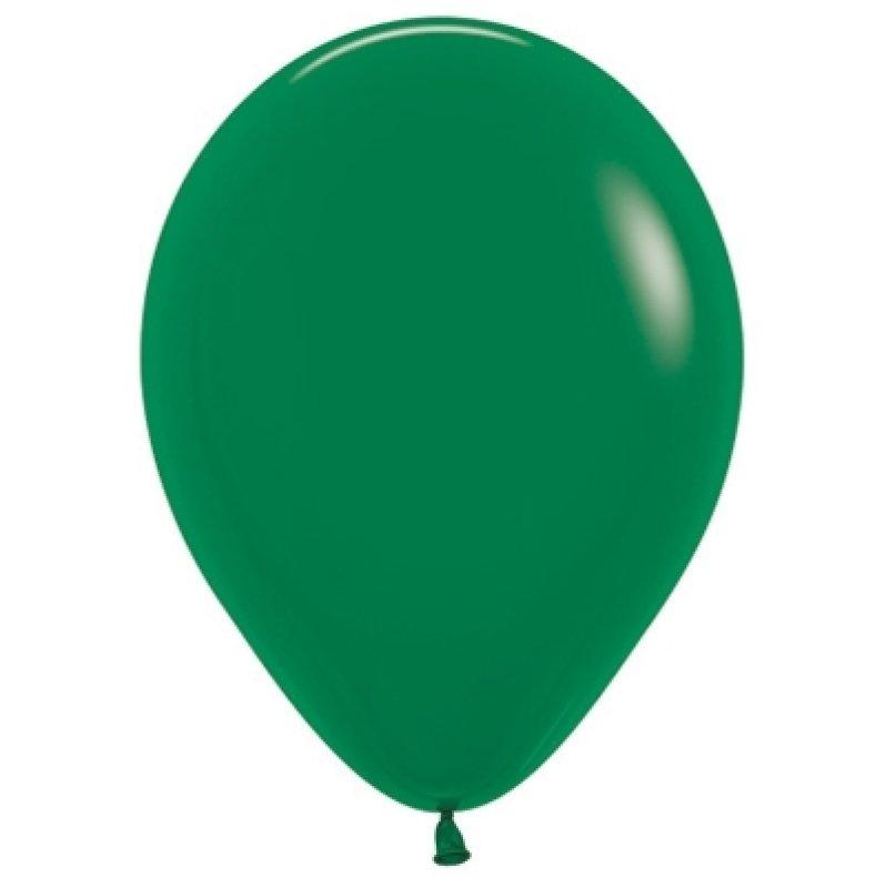 Latex Balloons 30cm Fashion Forest Green Pk 100