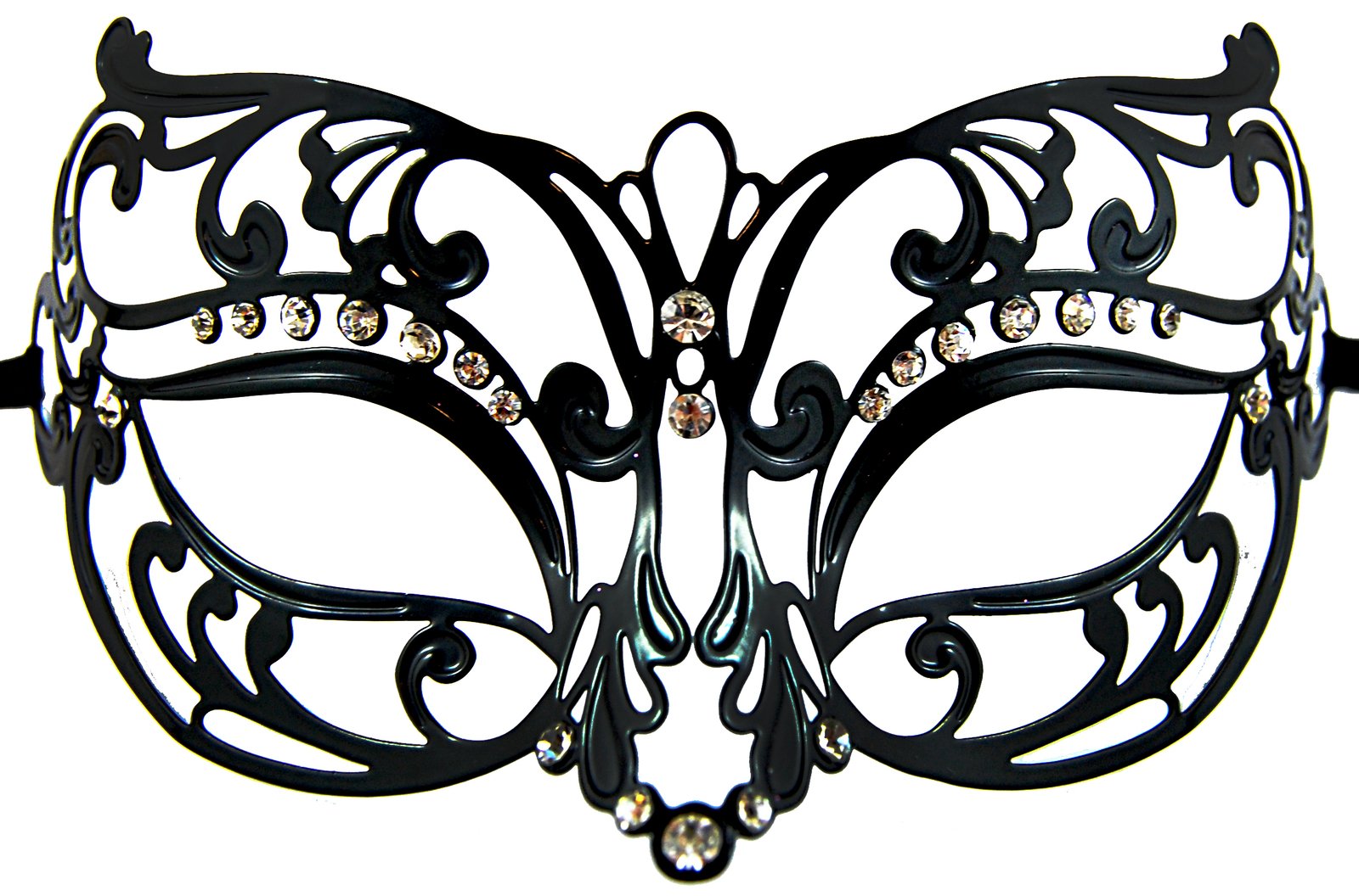 Mask Metal Masquerage Black Deluxe