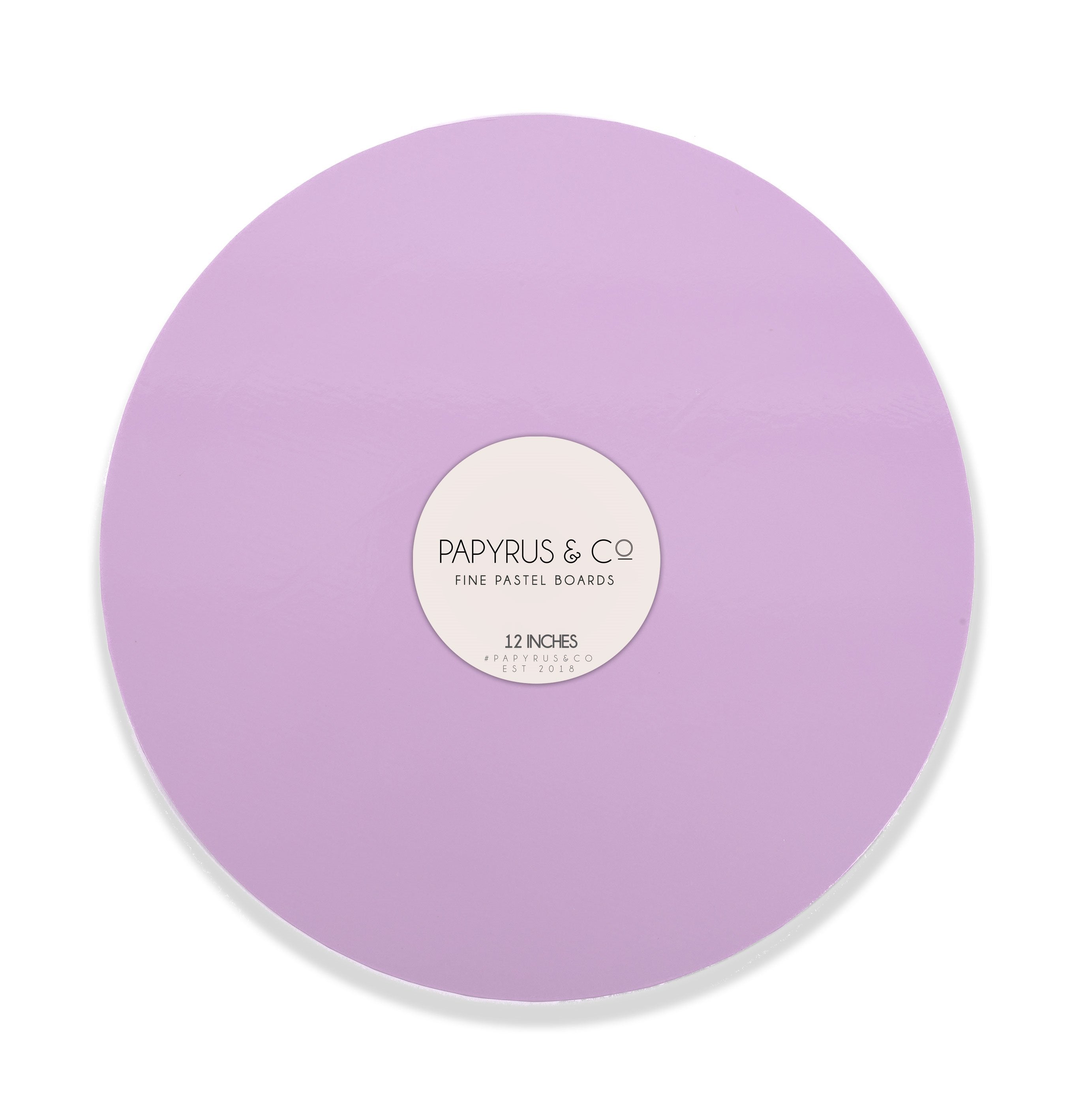 Cake Board Round Pastel Lilac 12 Inch