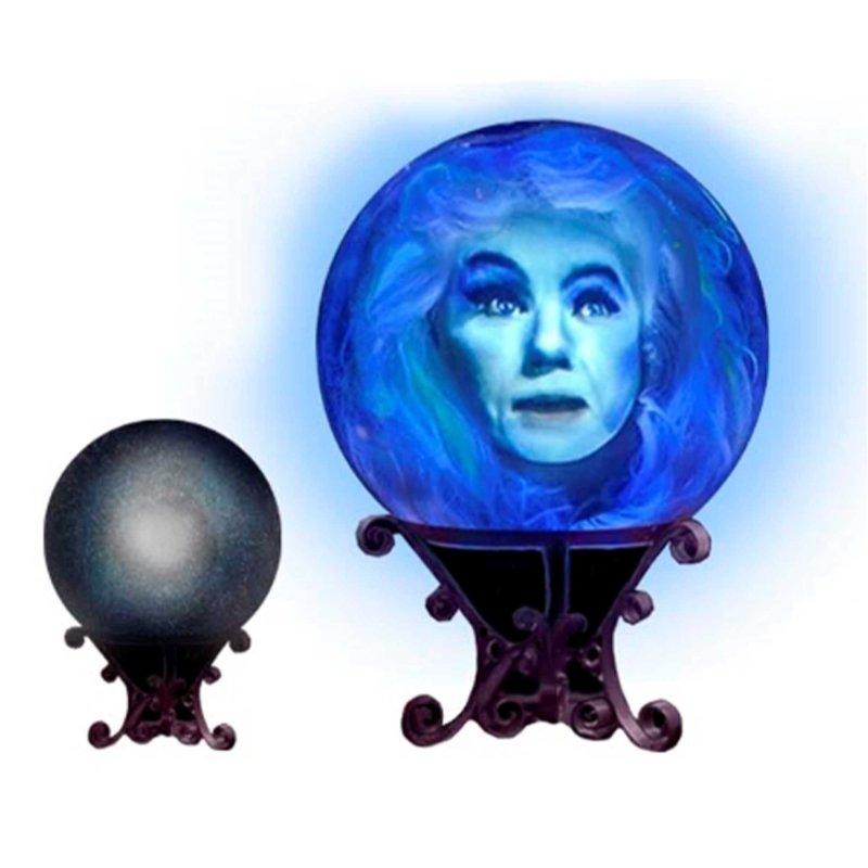 Prop Animated Madame Leota Haunted Mansion Light Up Talks Motion Activated