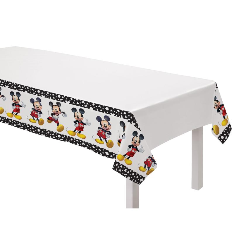 Mickey Forever Tablecover Plastic 137cm X 243cm