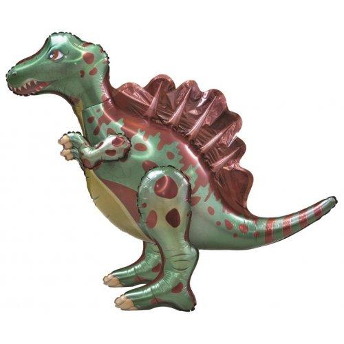 Balloon Foil Standing Airz Spinosaurus 72cm X 69cm X 33cm Airfill Only