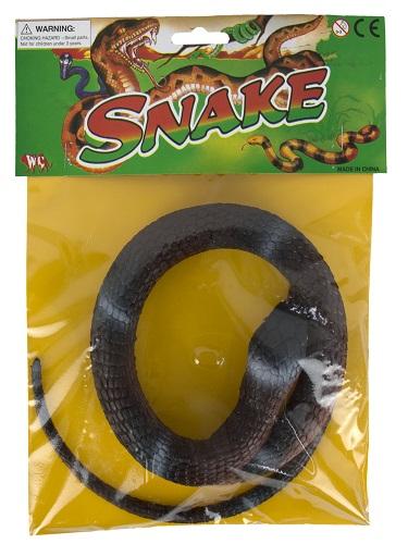 Snake Rubber Brown Large 106cm