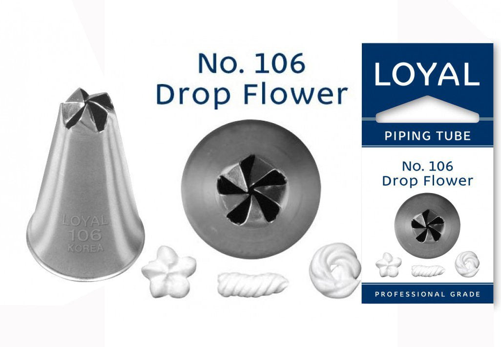 Icing Tip Drop Flower No 106