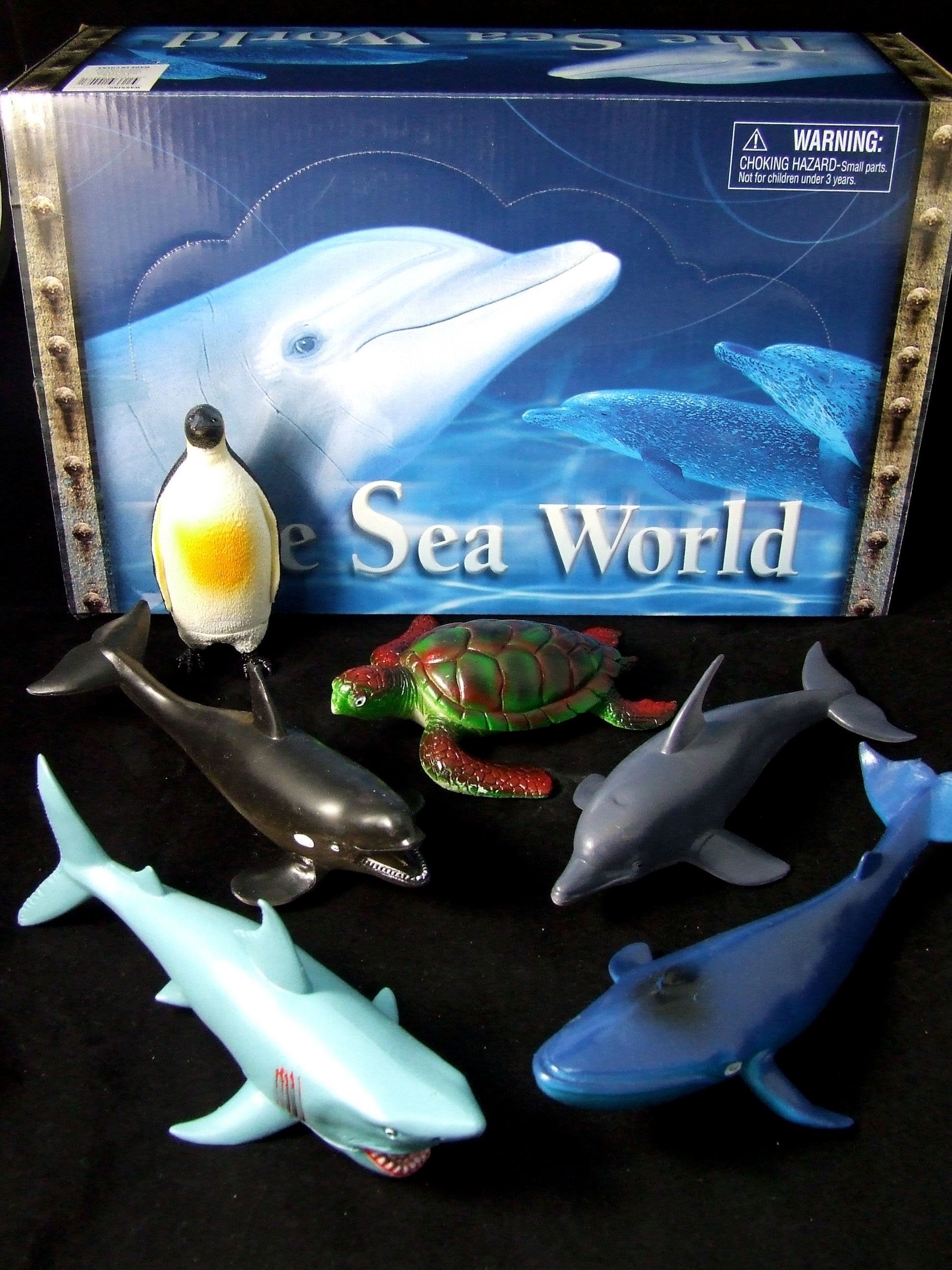 Sea Creatures Plastic Each Assorted Sent When Ordered