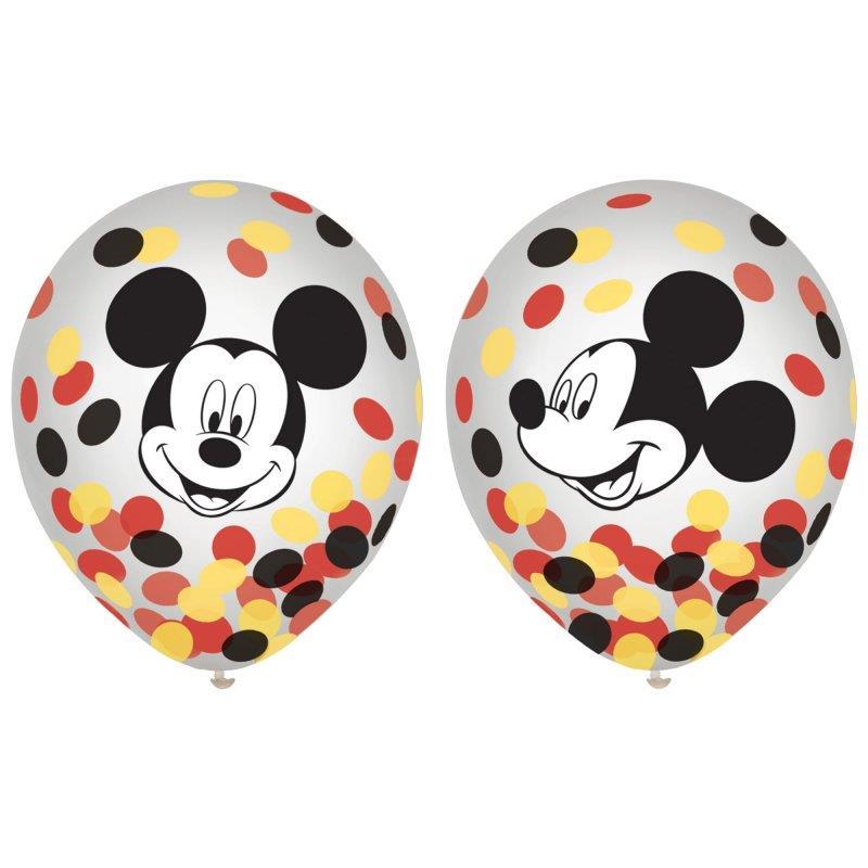 Mickey Mouse Forever 30cm Latex Balloons Pk/6