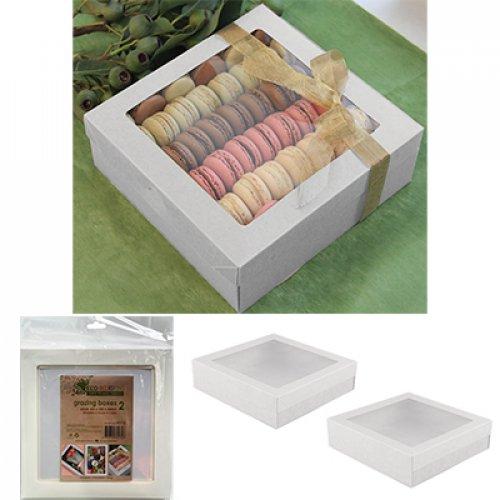 Grazing Box White Small Pk/2 225 X 225 X 60mm