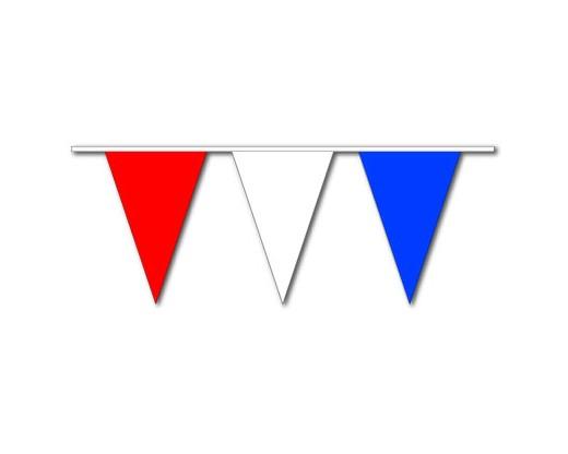 Pennant Flag Banner Red White And Blue Large 9.1m X 45cm