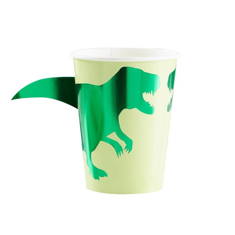 Roar Dinosaur Paper Cups 266ml Pk/8