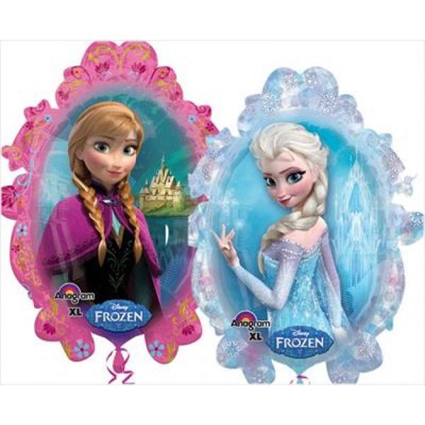 Balloon Shape Frozen Elsa & Anna 2 Side